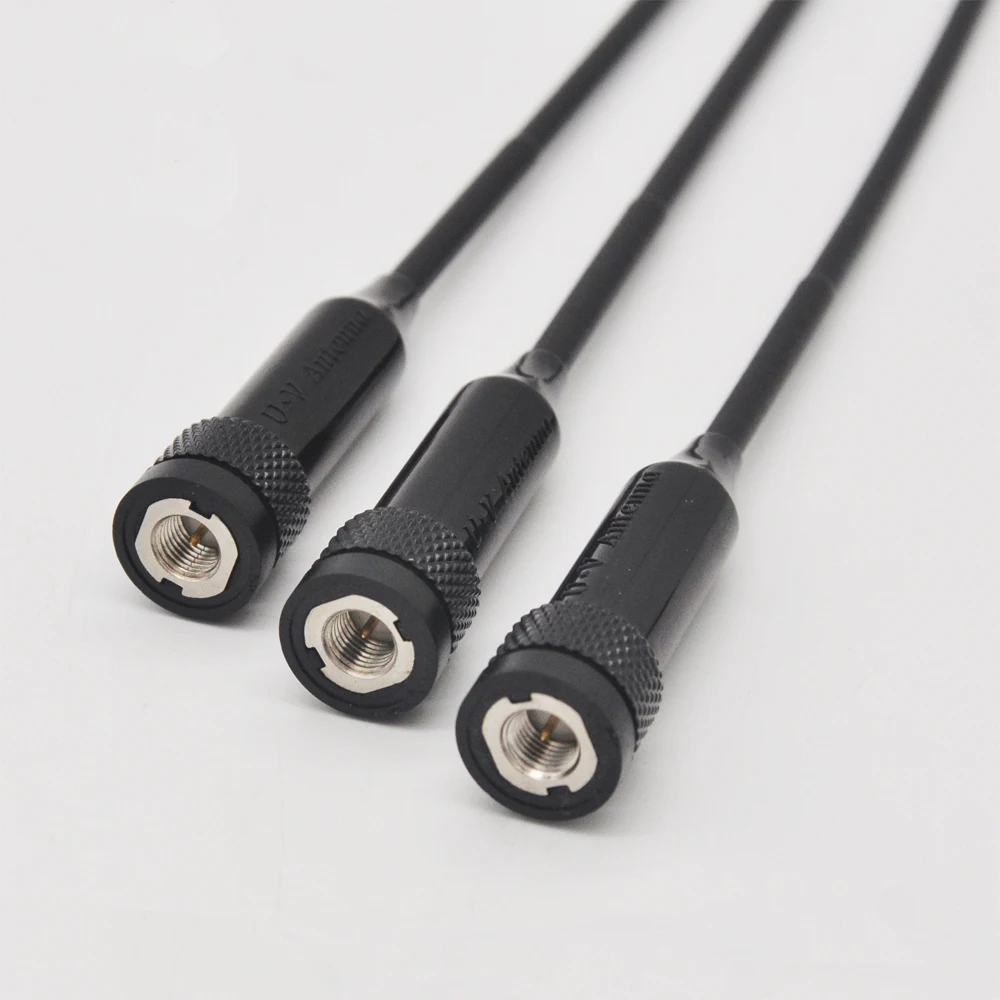 YIDATON антенна SMA Male 66 88 МГц/400 480 МГц двухдиапазонная для Wouxun KG UV6D|dual band|antenna dual bandwouxun