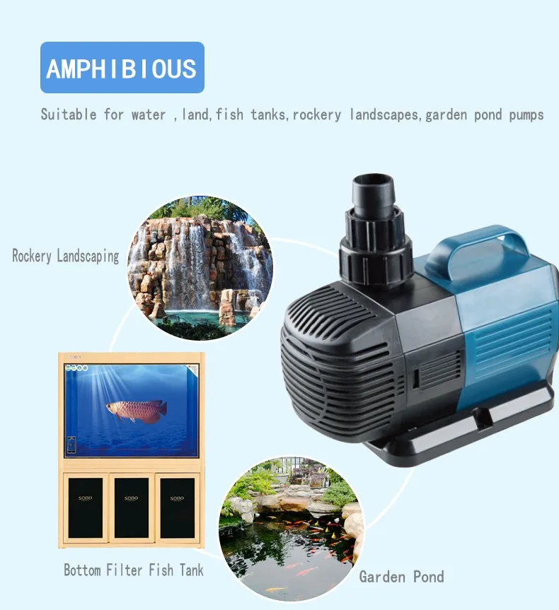 SOBO высокомощный Интеллектуальный водяной насос с переменной частотой для