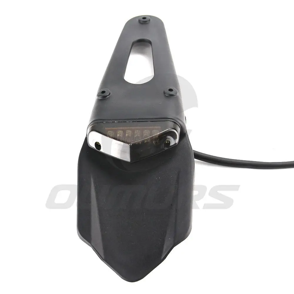 OUMURS Мотоцикл Универсальные Задние Фонари светодиодный Enduro заднее крыло Задняя