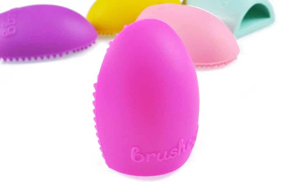 Горячая Распродажа! Один шт Чистящие кисти для макияжа силиконовые перчатки