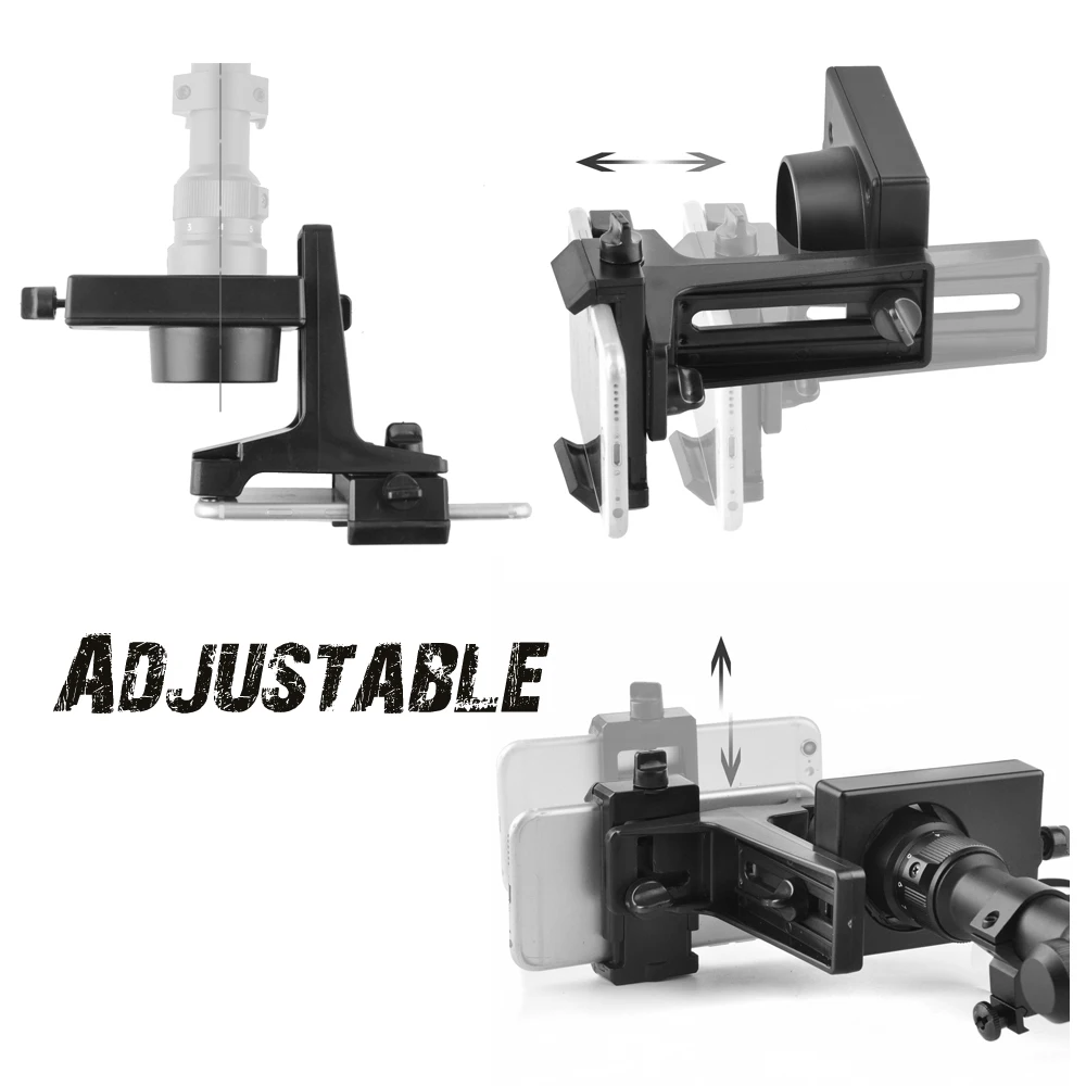 

Rifle scope Smartphone Mounting System- Smart Shoot Scope Mount Adapter for Rifle Scopes (Durable Plastic)