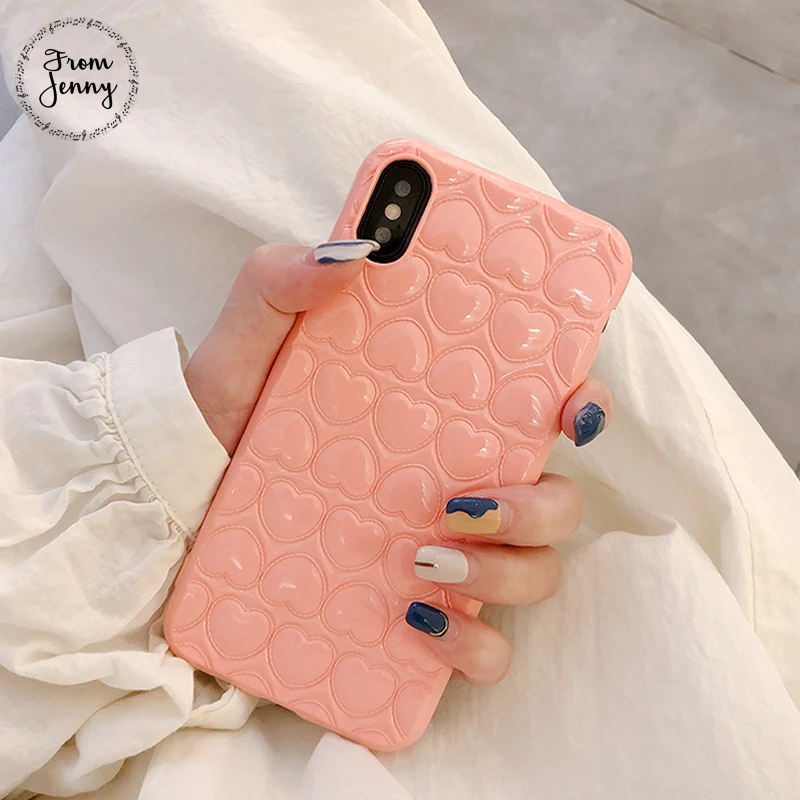 От Jenny Personality love для iPhone x xr xs max 6 6s 7 8 Plus ударопрочный защитный мягкий чехол