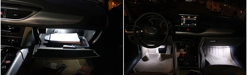 Светодиодные лампы Canbus 13 шт. 12 В освещение для салона автомобиля Audi A4 S4 B6 B7 Avant 2002