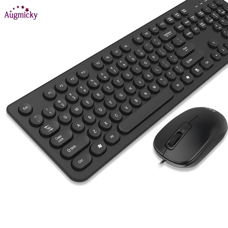 2018 USB Проводная винтажная игровая клавиатура в стиле стимпанк с круглой крышкой