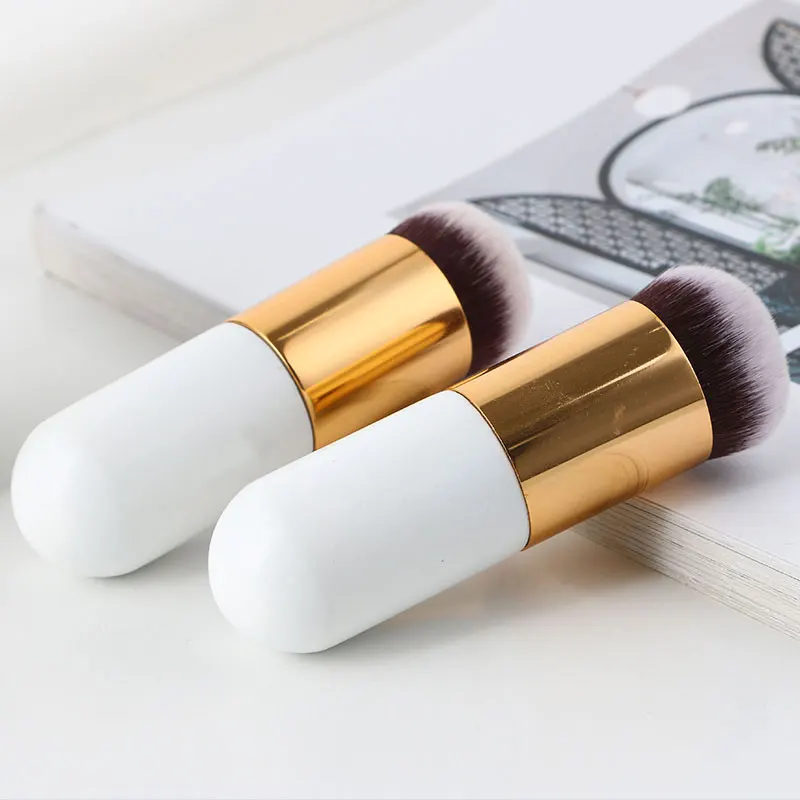 MECOLOR high quality synthetic hair Foundation Brush face BB Cream Makeup Brushes Cosmetic Make-up beauty tools | Красота и здоровье