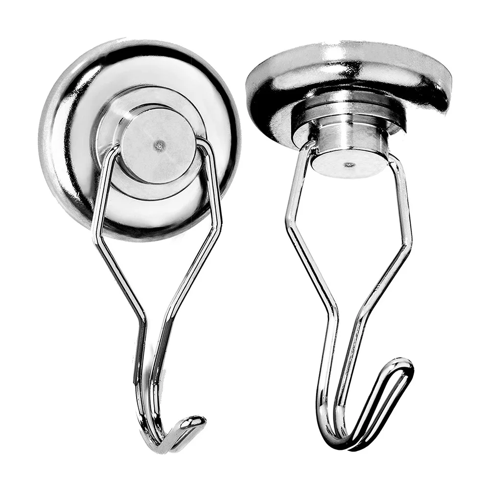 Новые поворотные магнитные крючки мощные прочные Неодимовые Магнитные Крючки