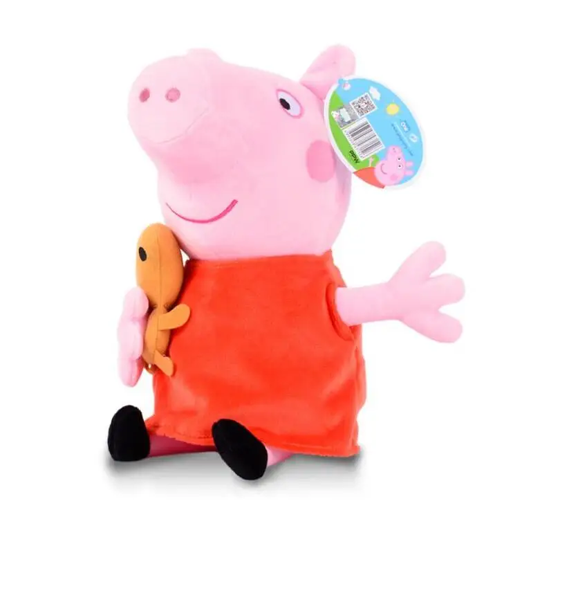 Оригинальный бренд Peppa Pig Kawaii плюшевая игрушка с набивным животным 19 см кукла