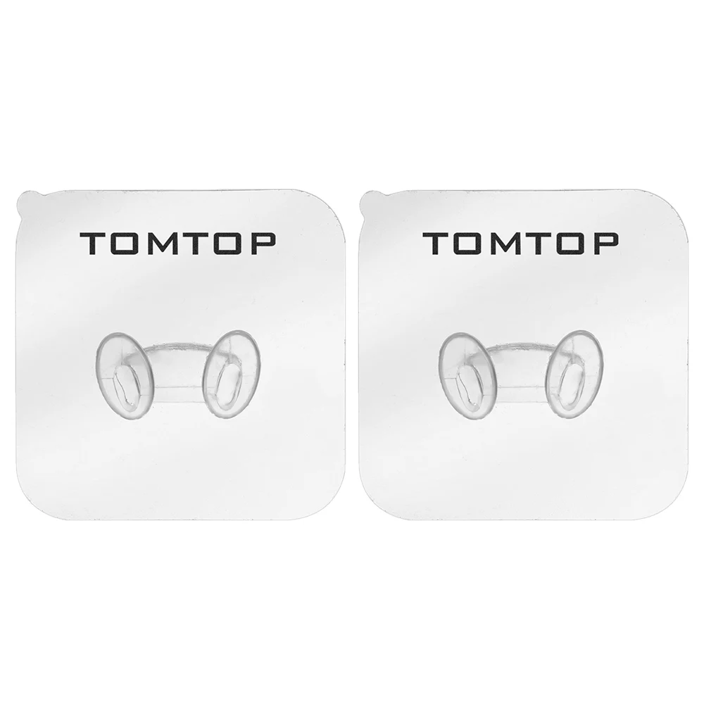 Прозрачные прочные клейкие крючки 2 шт. пластиковый держатель вилки Superglue