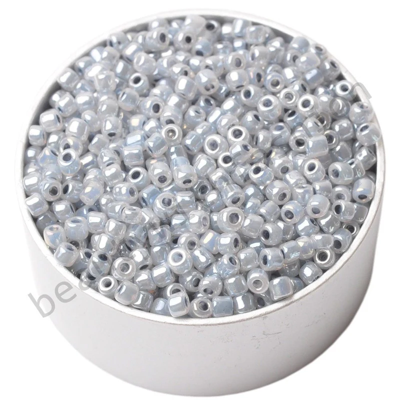 Модные круглые стеклянные бусины ярких цветов 3 мм 1000 шт./лот сделай сам/ручная