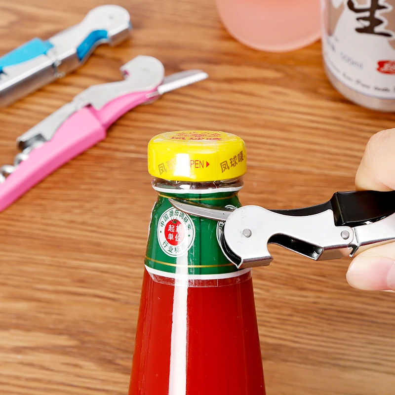 Средства открытия шлюза Нержавеющая Сталь Многофункциональная изогнутый нож