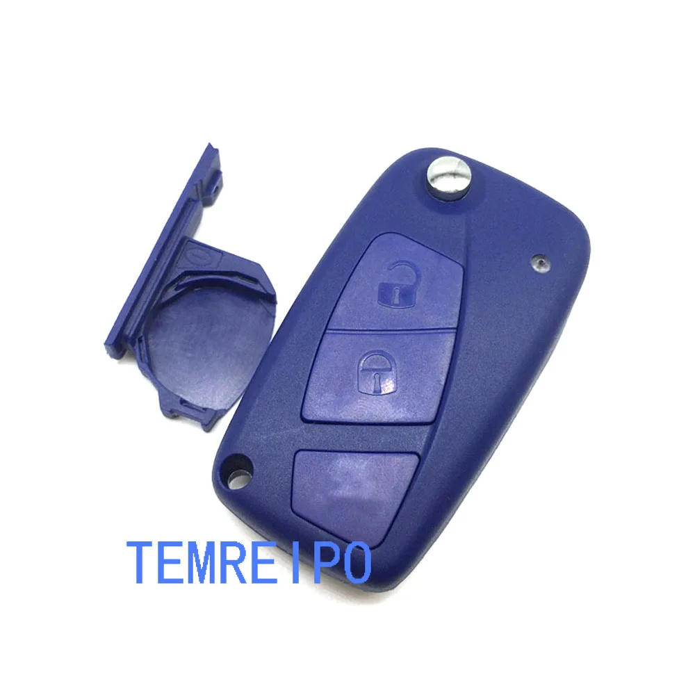 2 кнопки откидная оболочка ключа дистанционного управления для FIAT Punto Ducato Stilo Panda