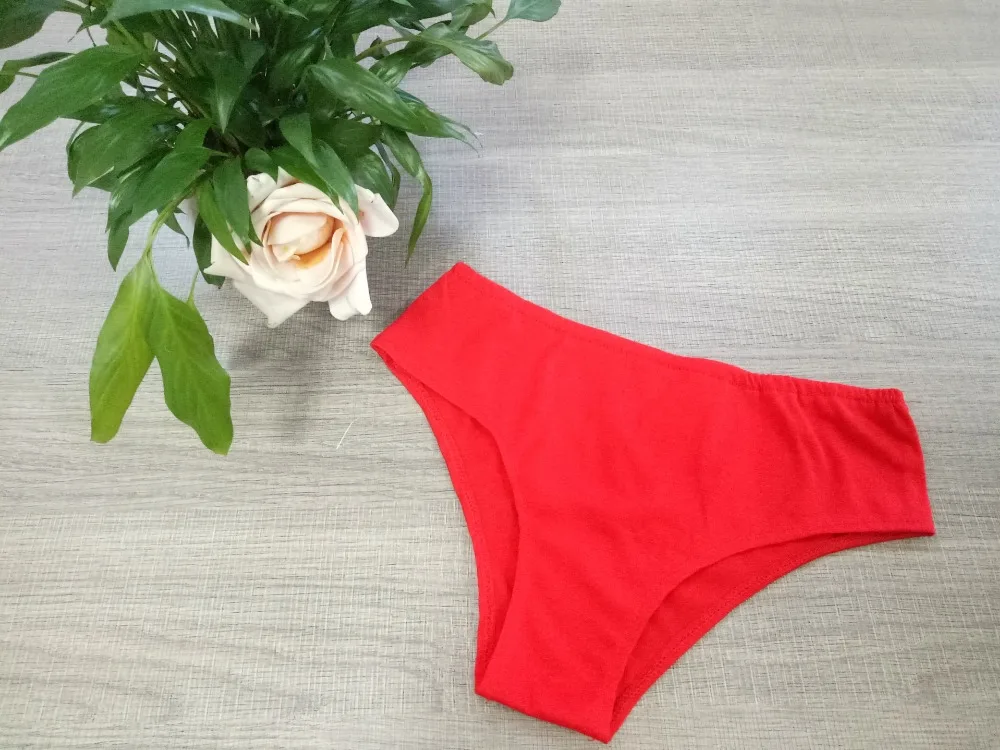 Новинка 2019 красные шорты нижнее белье трусы с принтом сексуальные женские
