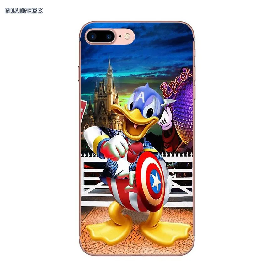 Для Huawei P Smart G7 G8 P7 Mate 10 P20 Pro P8 P9 P10 Lite Mini GR5 2017 прозрачные мягкие чехлы Чехлы Дональд