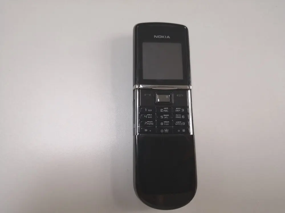 Nokia 8800 мобильный телефон английский/русский клавиатура GSM FM радио Bluetooth Восстановленный мобильный телефон золотой серебряный черный