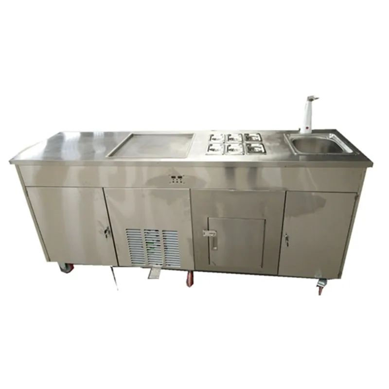 Новинка 2019 стильная одноместная круглая сковорода с раковиной и холодильником