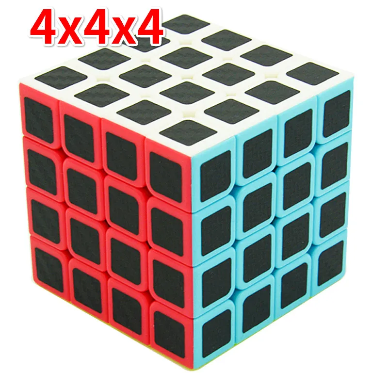 Кубик из углеродного волокна, Магический кубик, скорость 2x2 3x3 4x4 5x5, пирамиды 223, 233, SQ1, перекос, головоломка, рисовый пельмень, Cubo Magico, игрушки для детей