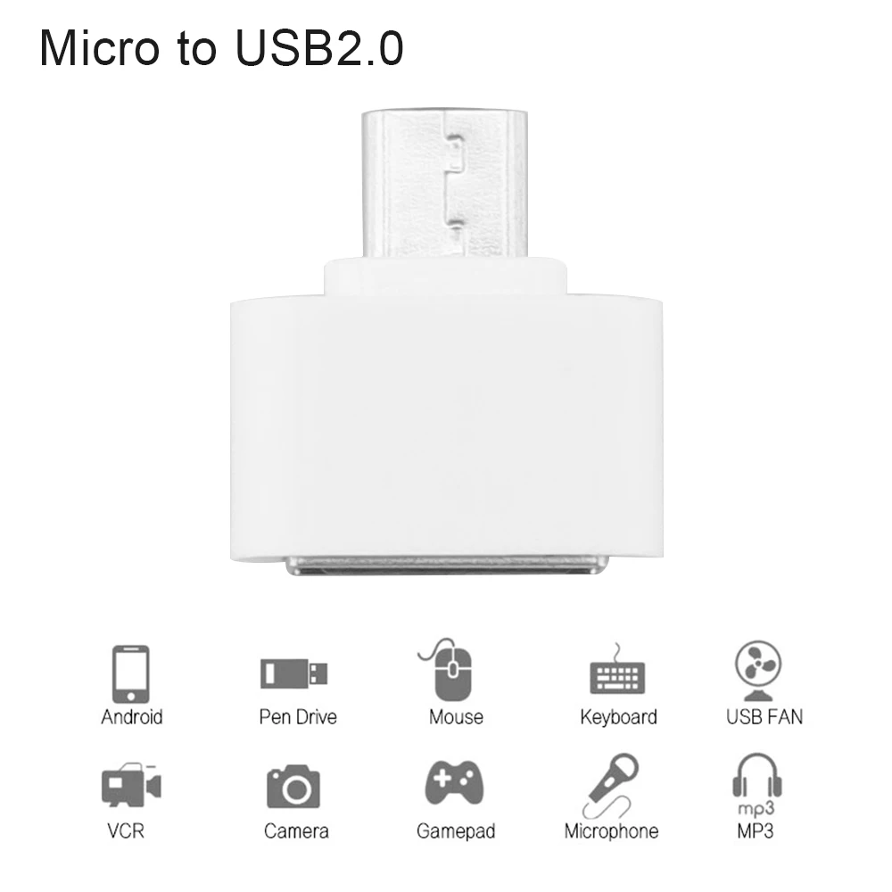 Powstro Мини OTG кабель USB Micro к конвертер для Планшеты PC телефона Android Samsung &amp Xiaomi huawei |