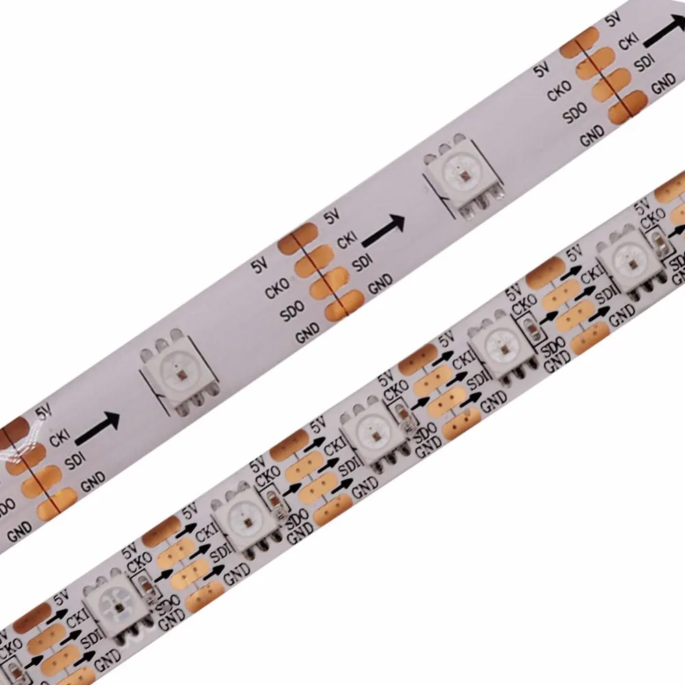 Светодиодная Пиксельная смарт-лента CX2802 WS2801 IC аналог APA102 30/60