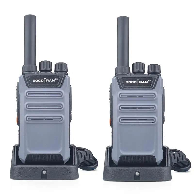 2 шт./лот SOCOTRAN SC-508 мини-рация UHF 400-470 МГц 16CH 2 Вт портативная двухсторонняя радио скремблер VOX ham Радио(четыре цвета - Цвет: Gray
