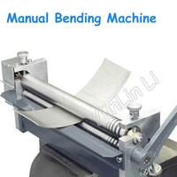 manual bending machine desktop steel plate rolling machine metal rolling round processing tools hr 320