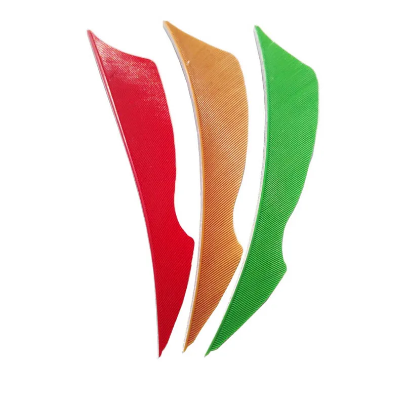 60 шт. 7 цветов перо для стрельбы из лука 4 дюйма охоты аксессуары охота и стрельба
