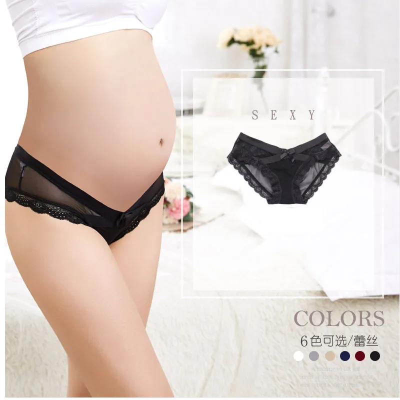 5 шт./лот сексуальное кружевное нижнее Белье для беременных женщин модное