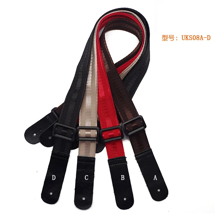 Черный кожаный ремень аксессуары для гавайской гитары Малый аксессуары|Детали и