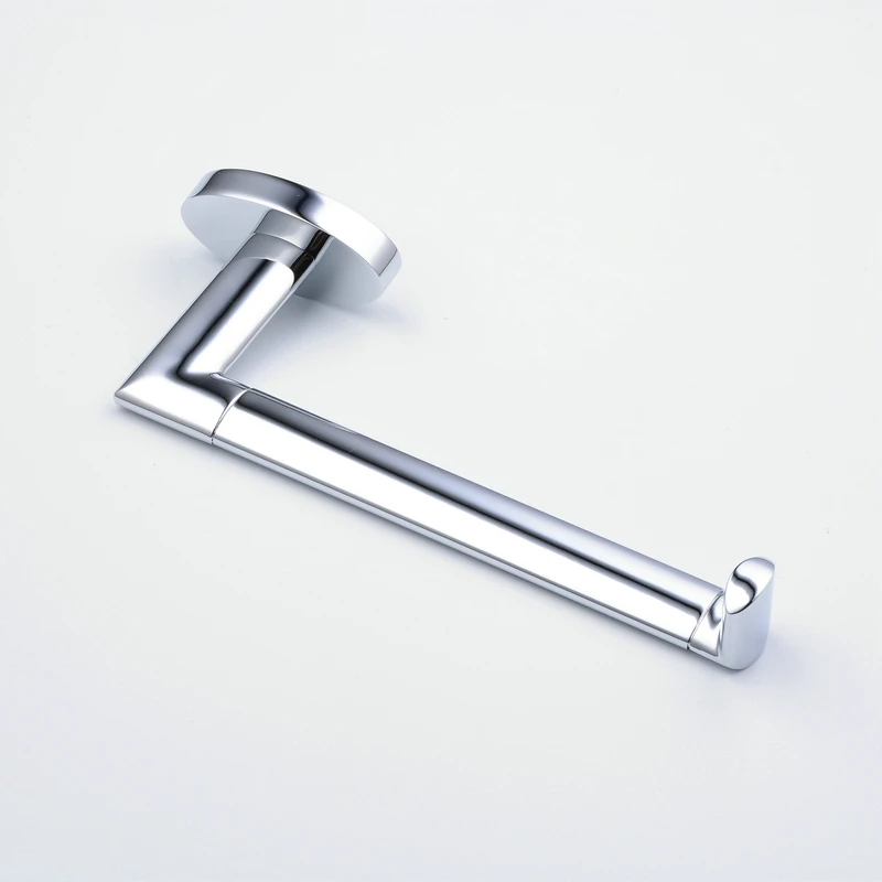 Держатель рулона для туалетной бумаги однотонный латунный Овальный держатель