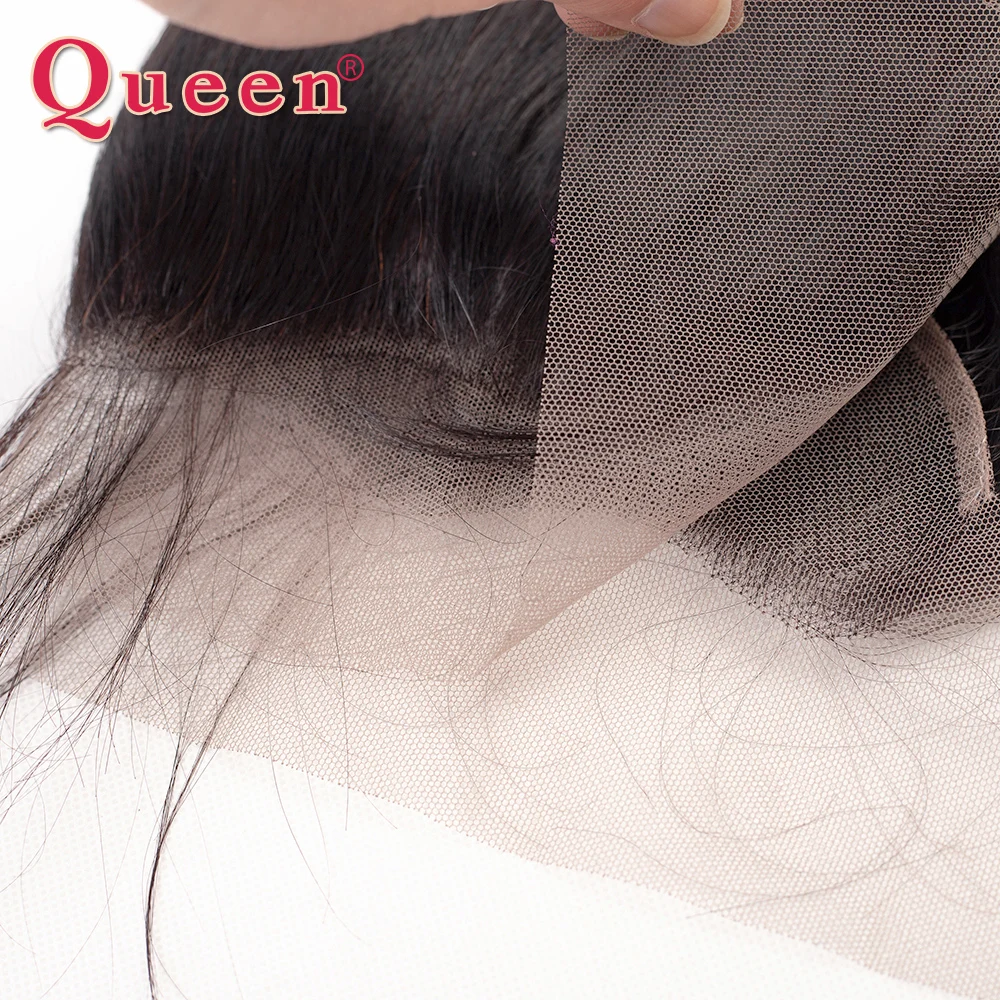 Искусственные волосы Queen hair бразильские объемные волнистые кружевные фронтальные с закрытием волос младенца remy волосы можно купить 3 или 4 пучка человеческих волос часть