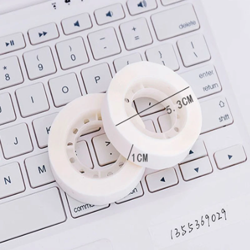 

20packs/lot White Invisible Tape Hand Tear Seamless Scotch Tape Can Be Written To Correct The Wrong School Office Stationery