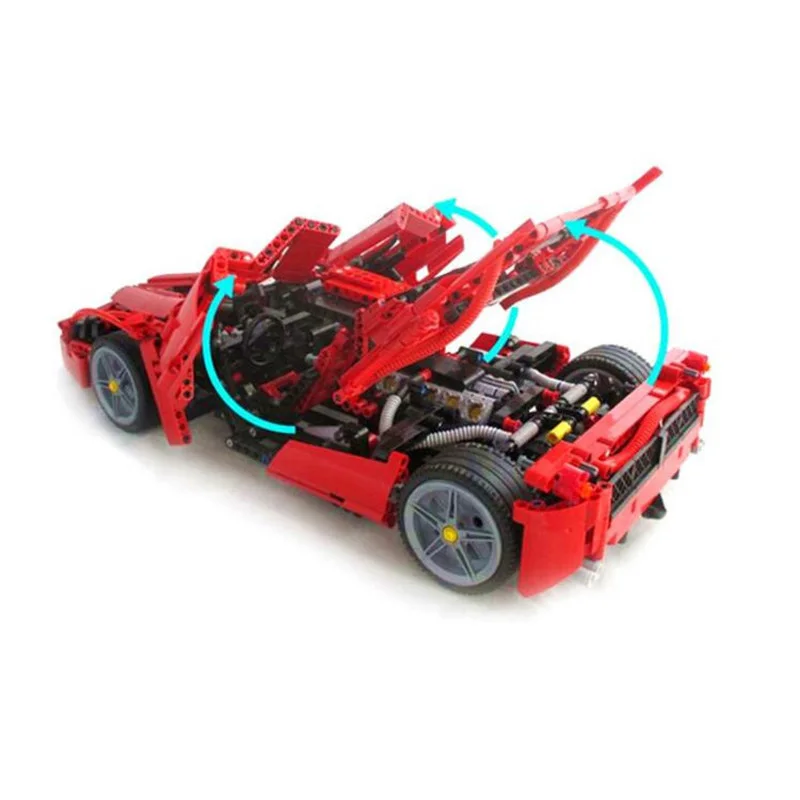 Bela 9186 строительные блоки Technic Supercar 3D модель кубиков обучающие игрушки для детей