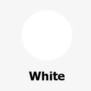 White Цветные круглые этикетки 6 мм 8 мм 10 мм 13 мм 19 мм 25 мм 7 ярких неоновых цветов - Цвет: White