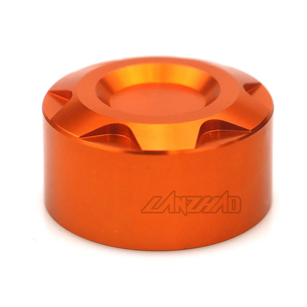 Оранжевая крышка для водопроводной трубы мотоцикла алюминиевые аксессуары с ЧПУ