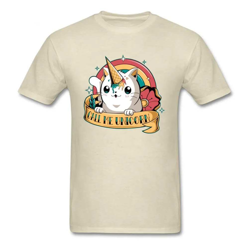 Футболка Мужская/женская с принтом единорога милая рубашка рисунком мороженого
