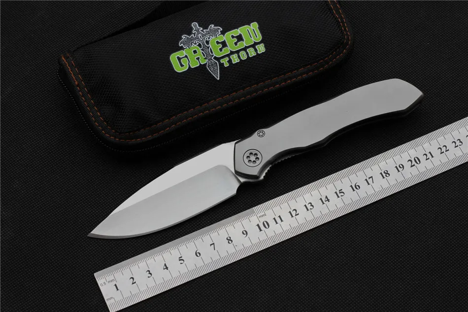 Складной нож knifeAnax с подшипником для кемпинга S35VN лезвие из титанового сплава
