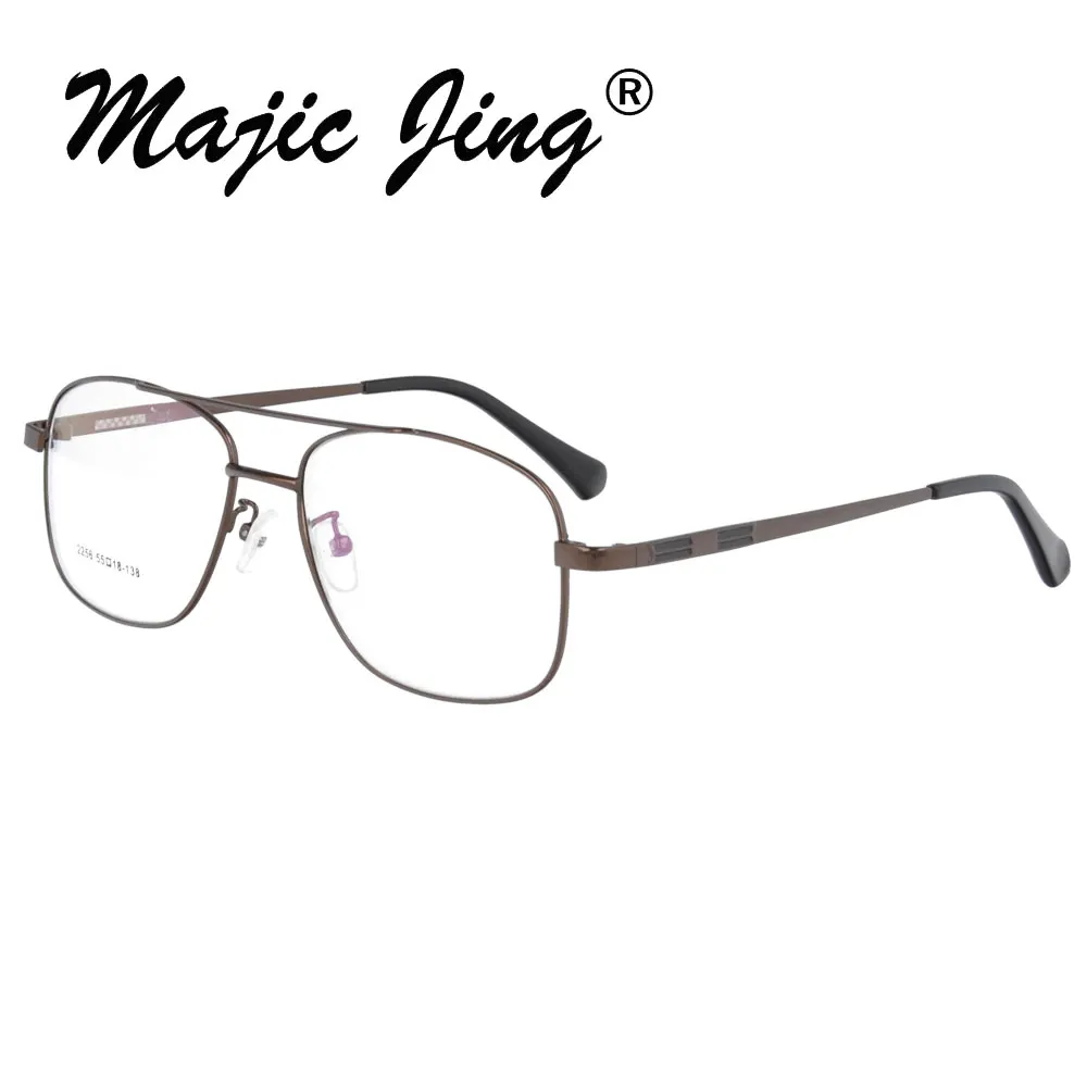 Мужские Оптические очки в металлической оправе Magic Jing 2256 | Аксессуары для одежды