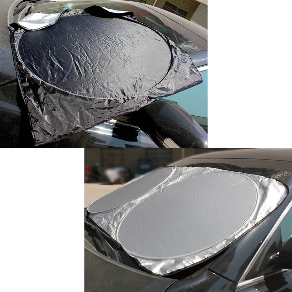

Car Window Sun Shade Folding Front Rear Auto Visor Windshield Block Cover Car Windshield Sunshade Automotive