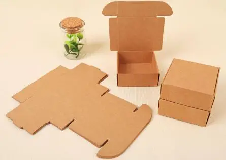 31 размер коричневая крафт бумага подарочная упаковка картонная коробка