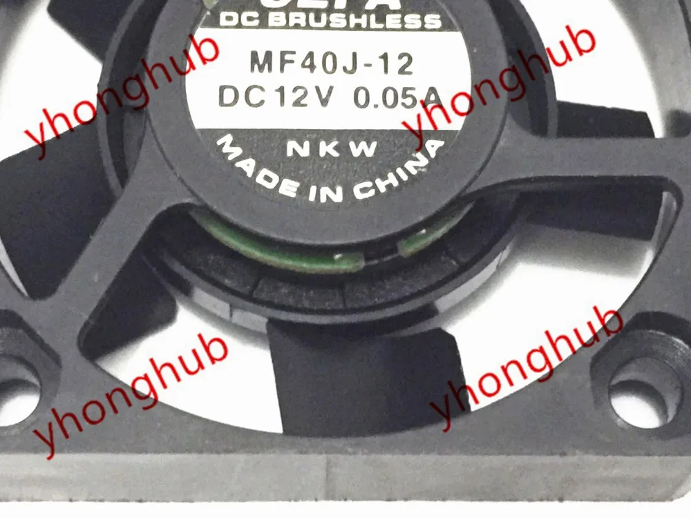 SEPA MF40J 12A DC 12V 0.05A 3 жильный 40X40X10mm Сервер вентилятор охлаждения|square fan|server fanfan 40x40x10mm |