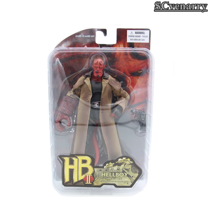 MEZCO Hellboy ПВХ фигурка Коллекционная модель игрушки 7 &quot18 см|Игровые фигурки и