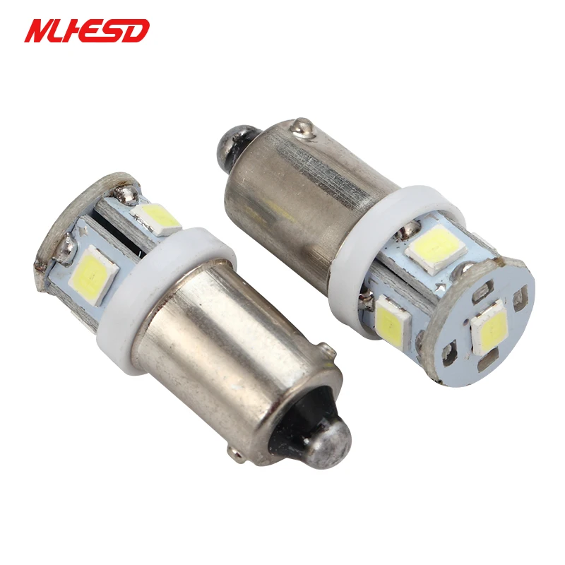 500 шт. 6 3 V BA9S 5 SMD 3528 Светодиодный не полярности анти-мерцание переменного тока с