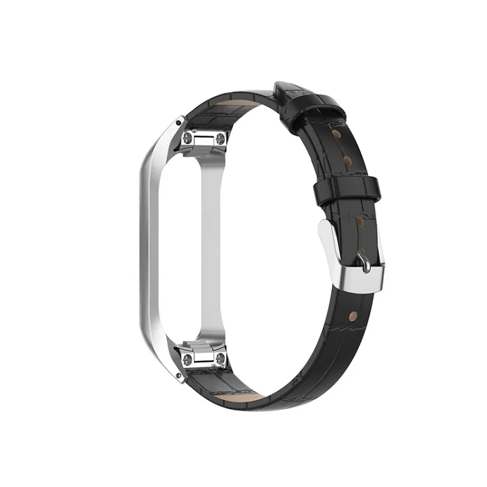 Black Ремешок для часов из натуральной кожи, модный ремешок для часов для samsung Galaxy fit e SM-R375, смарт-часы, браслеты - Цвет: Black