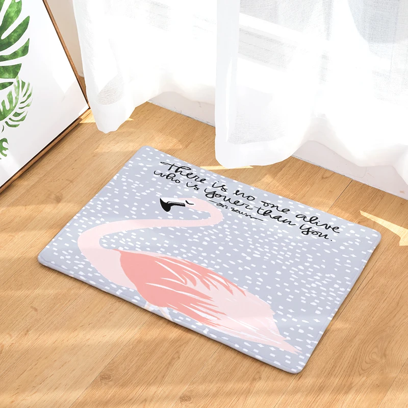 Пылезащитный Добро пожаловать домой входные двери коврики розовый двойной