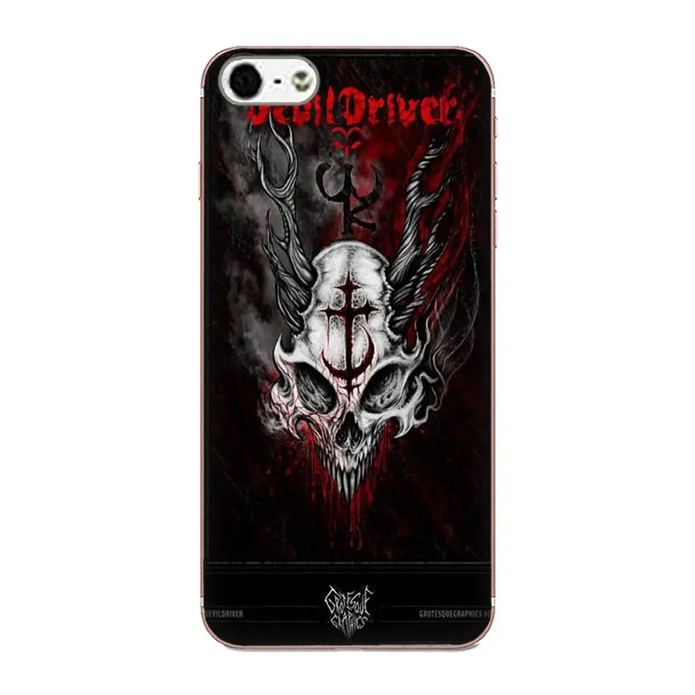 Металлический рок-браслет Trivium для Apple iPhone 4 4S 5 5C 5S SE 6 6S 7 8 Plus X XS Max XR мягкий чехол из