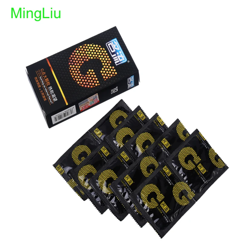 Презервативы Mingliu 10 шт. для мужчин презервативы задержки эякуляции с большим
