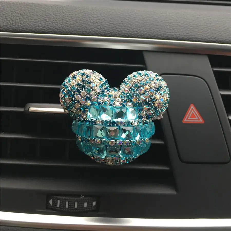 Multi row diamond автомобиля духи со стразами Интимные аксессуары Тюнинг автомобилей декоративные духи клип автомобильный освежитель воздуха perfumes100 - Название цвета: E