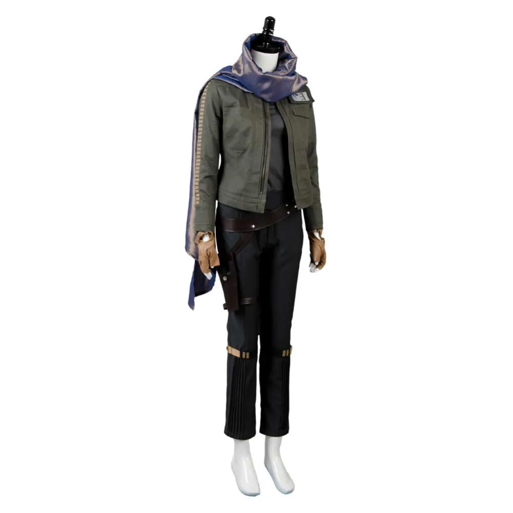 Костюм Изгой Один Звездная история Jyn Erso костюм для косплея полный комплект|cosplay