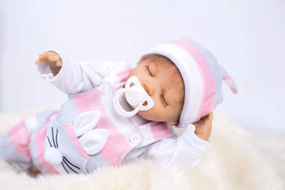 Силиконовая кукла-реборн для девочек 45 см | Игрушки и хобби