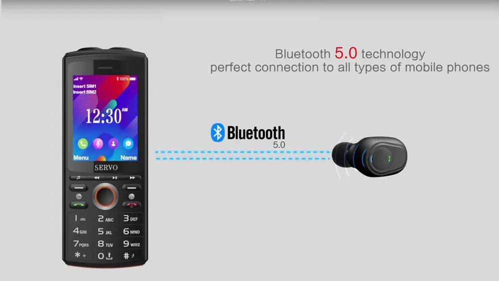 SERVO R25 2," мобильный телефон две sim-карты с TWS беспроводные наушники Bluetooth 5,0 сотовый телефон 6000 мАч банк питания GSM WCDMA GPRS