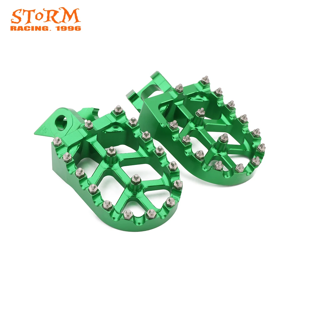 Подножка для ног педали Kawasaki KX125 KX250 1997 1998 1999 2000 2001 KX500 1988 1989 1990|Подставки под ноги| |